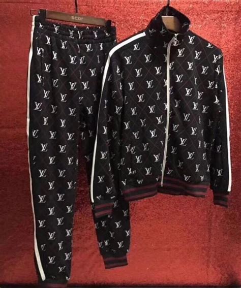 lv black pants|louis vuitton jogging suit.